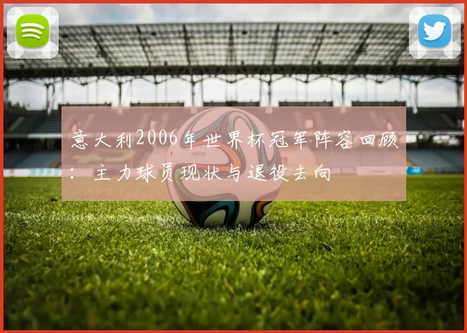 意大利2006年世界杯冠军阵容回顾：主力球员现状与退役去向